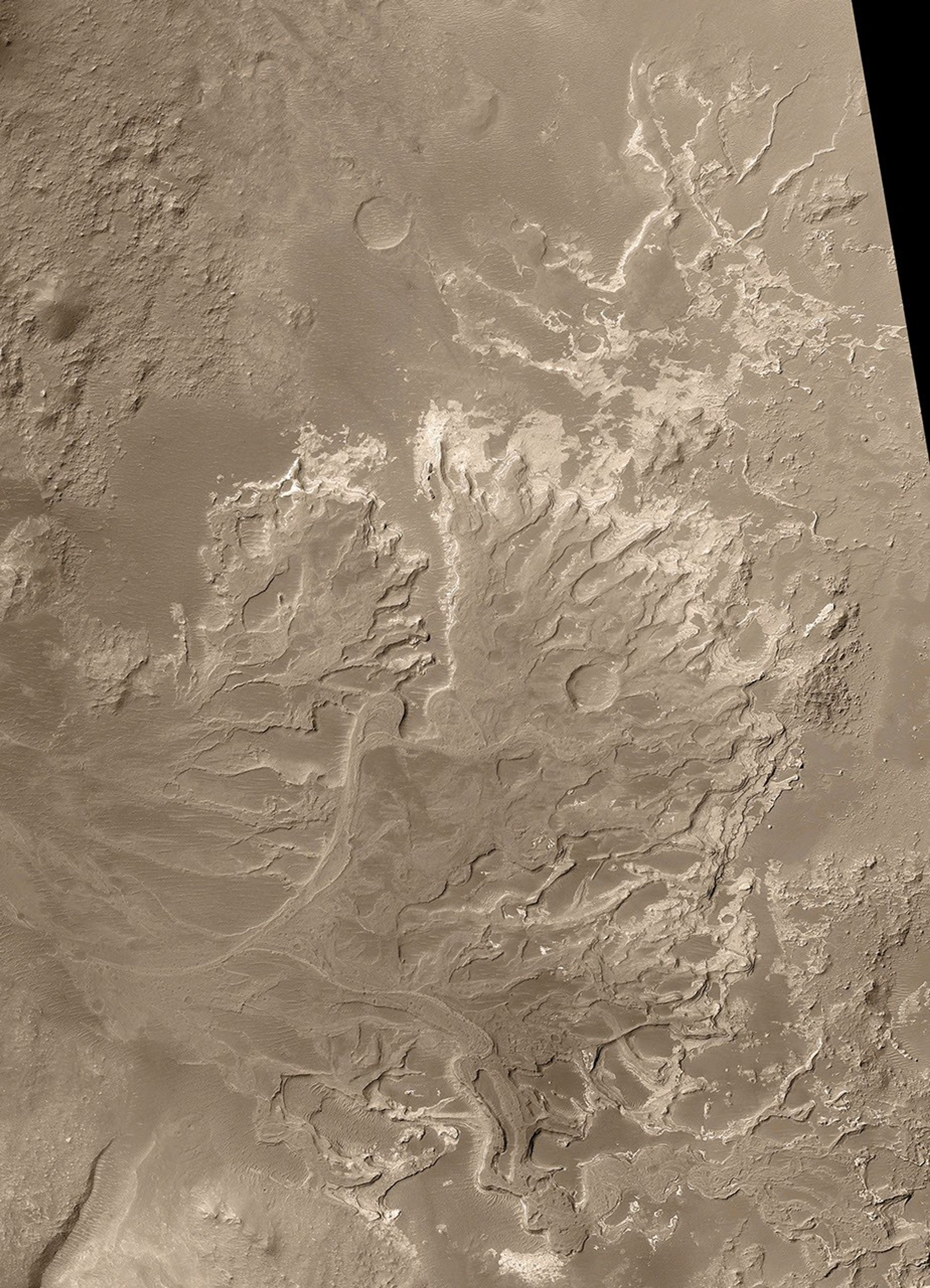 NASA's Mars Global Surveyor shows