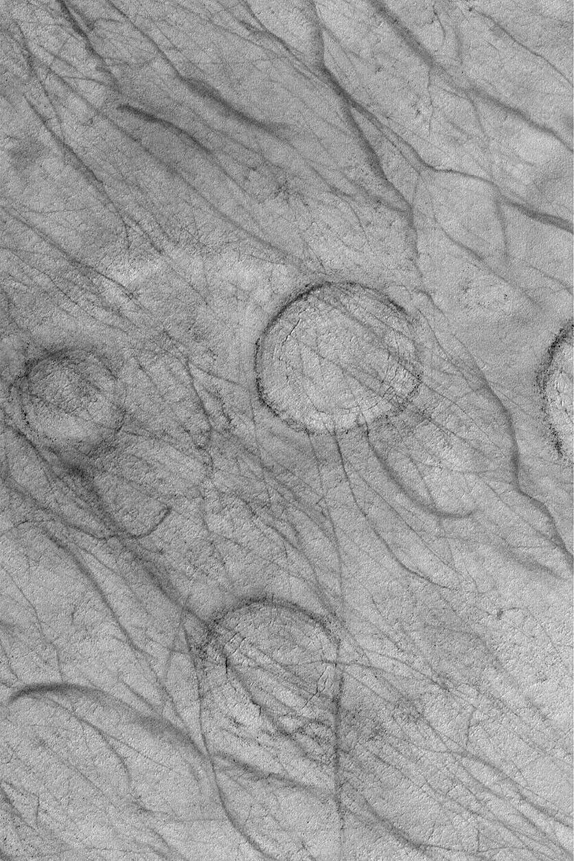 NASA's Mars Global Surveyor shows