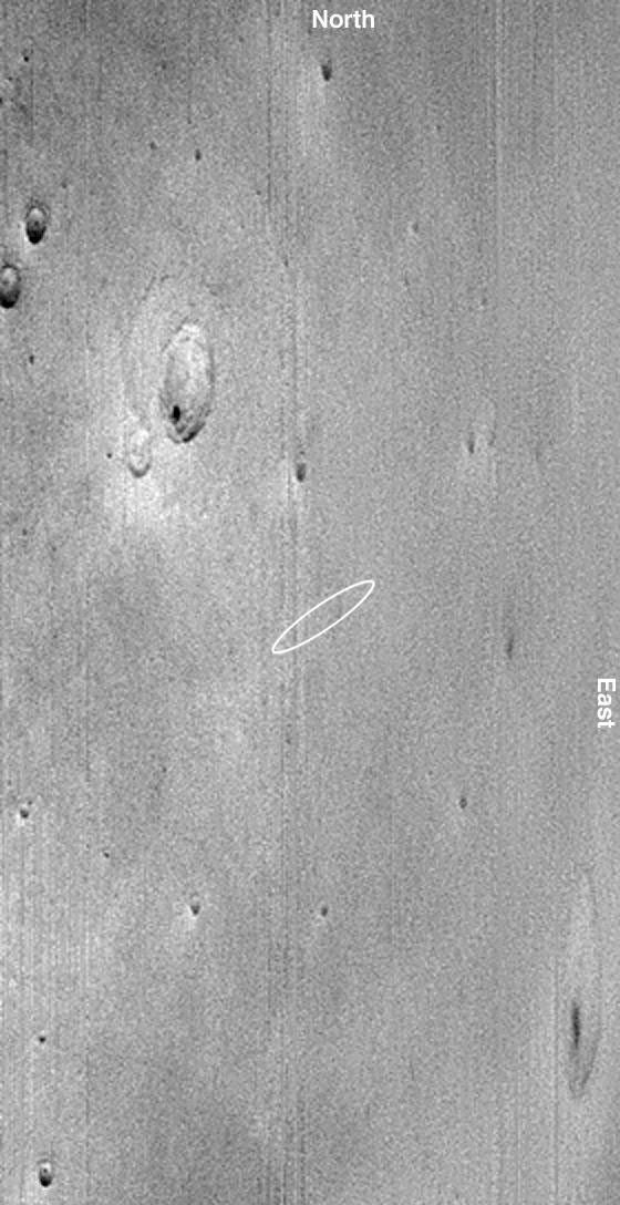 NASA's Mars Global Surveyor shows