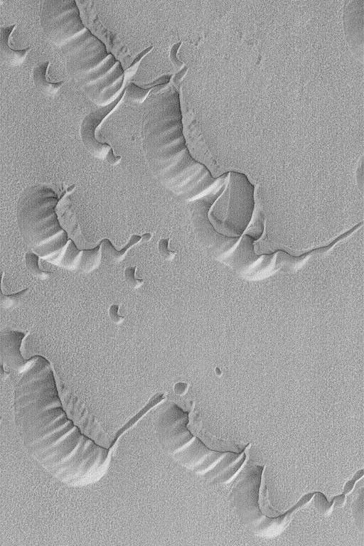 NASA's Mars Global Surveyor shows