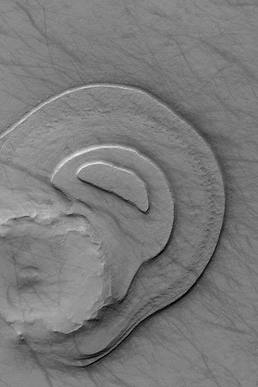 NASA's Mars Global Surveyor shows