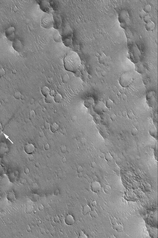 NASA's Mars Global Surveyor shows