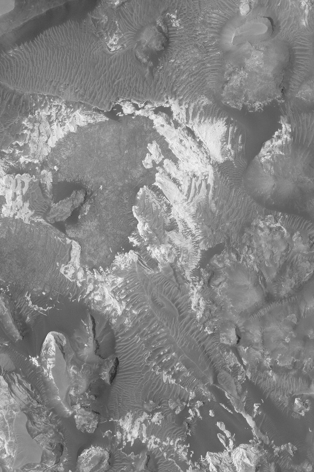 NASA's Mars Global Surveyor shows