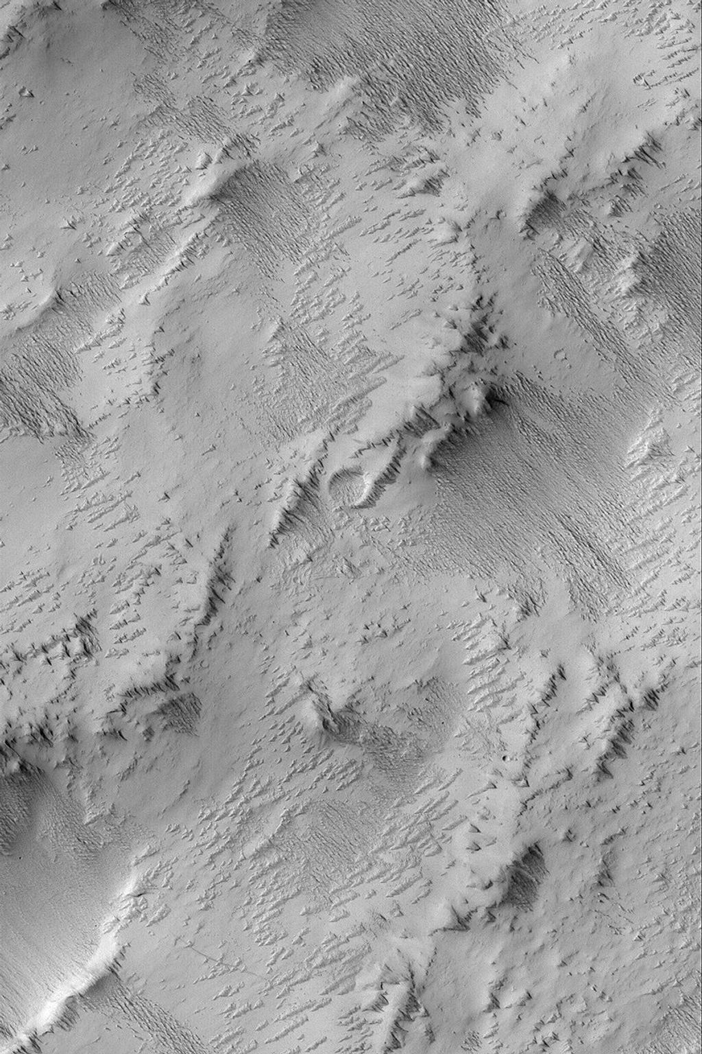 NASA's Mars Global Surveyor shows