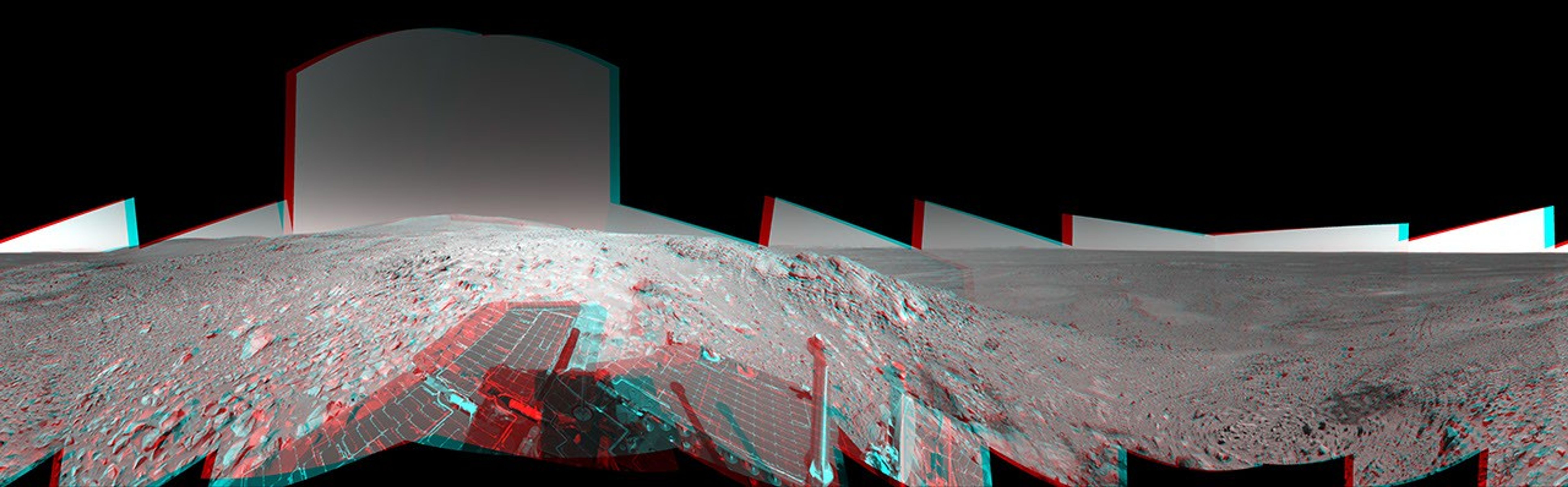 
			Making Tracks on Mars (3-D) - NASA Science			
