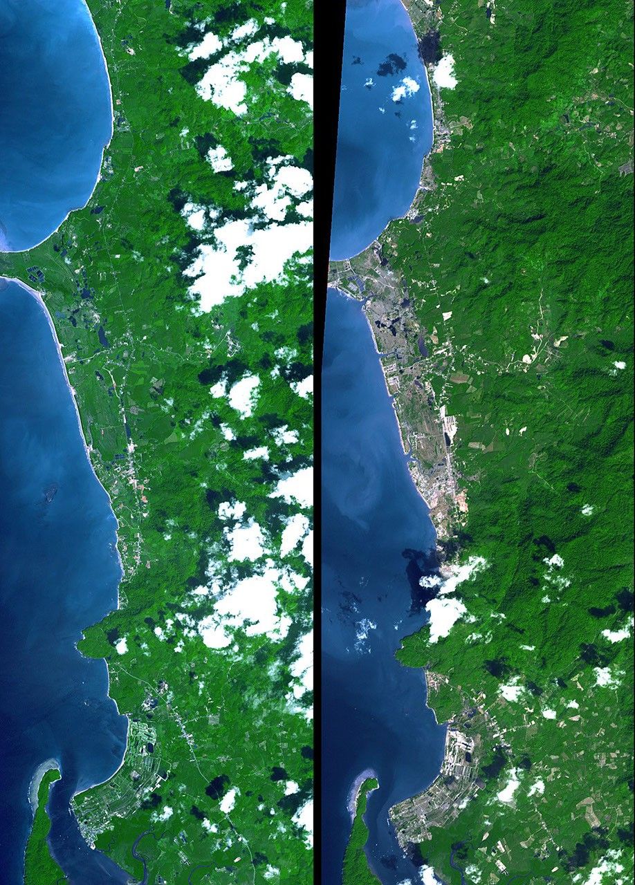 New NASA Imagery Sheds Additional Perspectives on Tsunami - NASA
