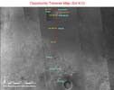 figure 1 for PIA07506 Opportunity's Traverse from Landing through Sol 413