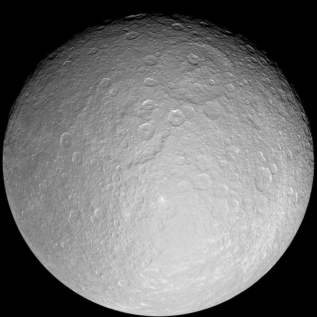 Rhea: Full Moon - NASA Science