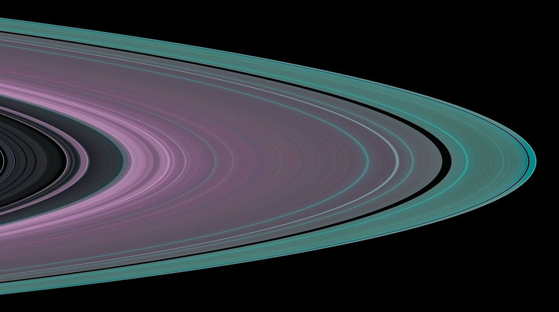 Specially designed Cassini orbits place Earth and Cassini on opposite sides of Saturn's rings, a geometry known as occultation. NASA's Cassini spacecraft conducted the first radio occultation observation of Saturn's rings on May 3, 2005.