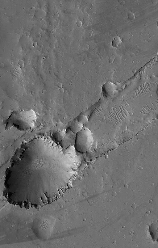 NASA's Mars Global Surveyor shows