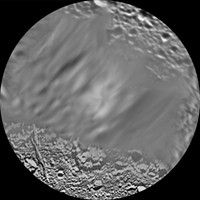 Click here for larger version of PIA08418 Unlabeled Dione Terrain Section
