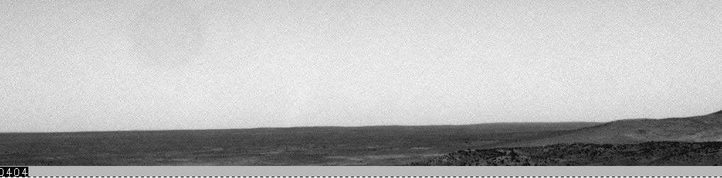 On sol 1120 (February 26, 2007), the navigation camera aboard NASA's Mars Exploration Rover Spirit captured one of the best dust devils it's seen in its three-plus year mission.