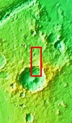 Context image for PIA10050 Crater Landslide