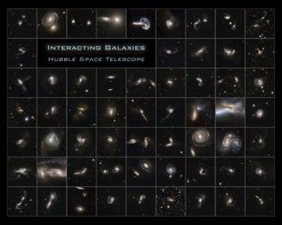 Click here for Hubble Interacting Galaxies Poster PIA10385