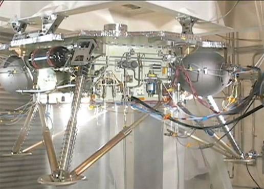 This video shows the propulsion system on an engineering model of NASA's Phoenix Mars Lander being successfully tested.