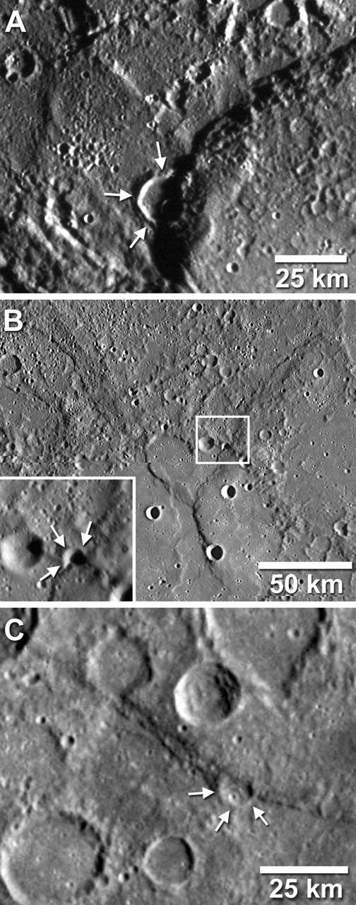 
			Craters Deformed and Shortened - NASA Science			