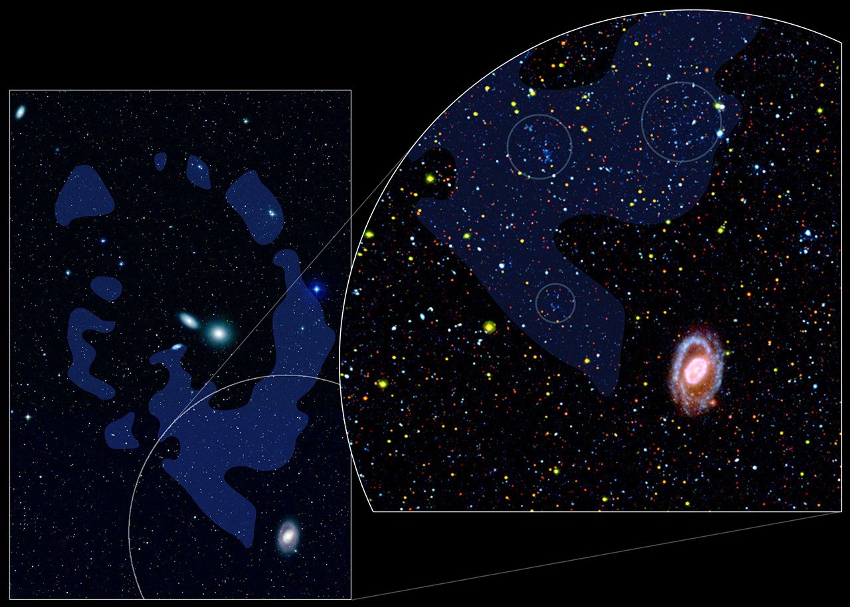 
			Seeing Baby Dwarf Galaxies - NASA Science			