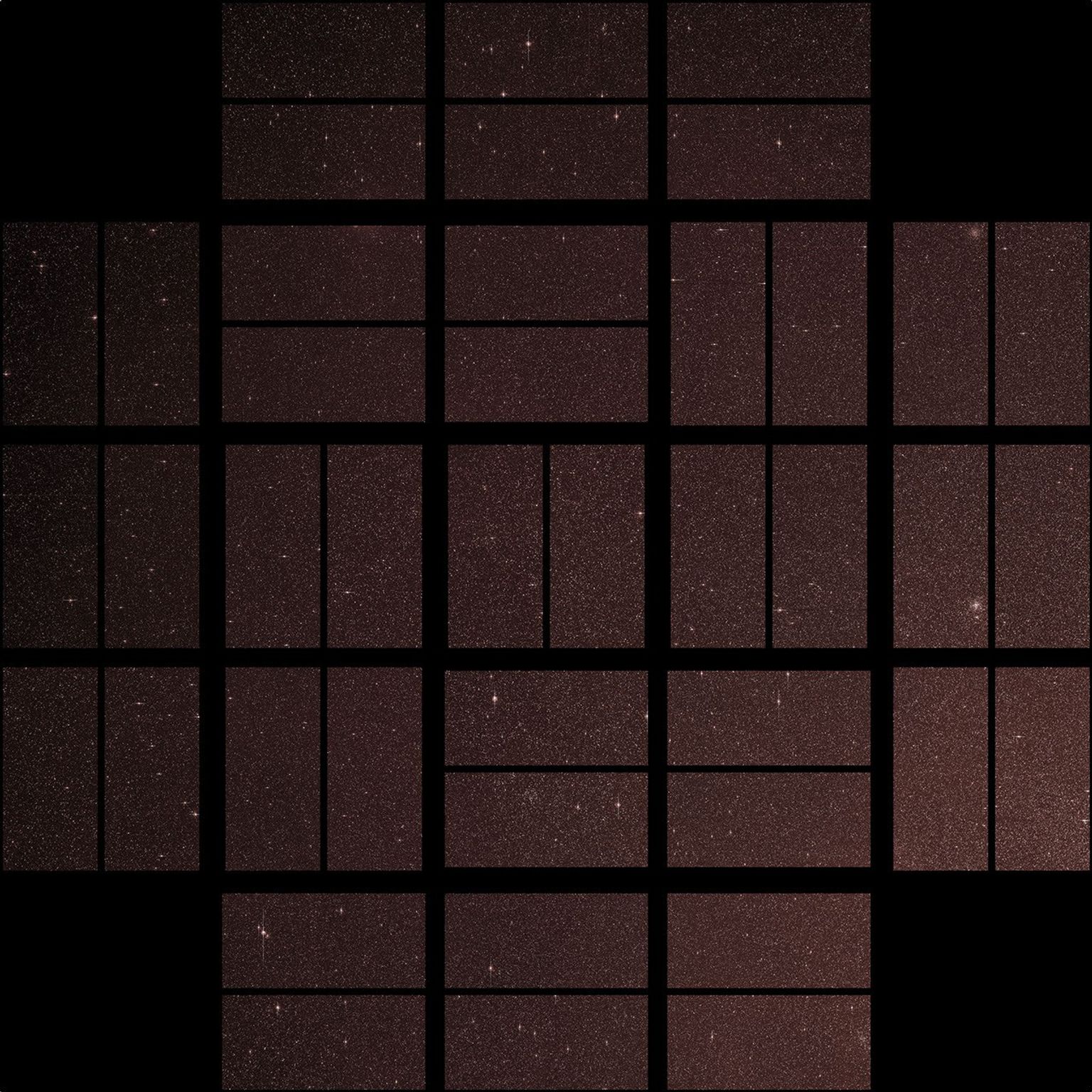 This image from NASA's Kepler mission shows the telescope's full field of view an expansive star-rich patch of sky in the constellations Cygnus and Lyra stretching across 100 square degrees, or the equivalent of two side-by-side dips of the Big Dipper.