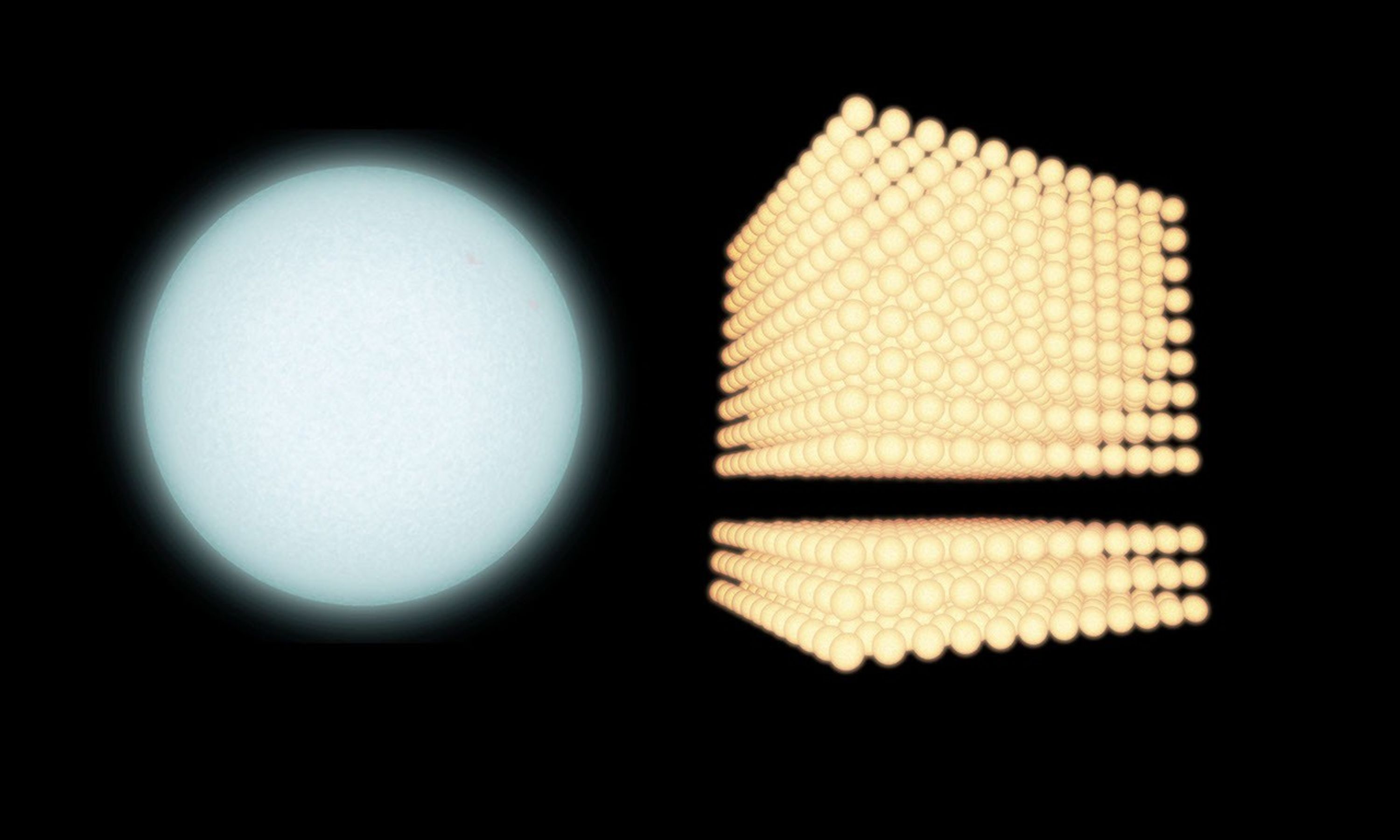 NASA's Galaxy Evolution Explorer spacecraft and Cerro Tololo Inter-American Observatory combined data making this diagram illustratrating the extent to which astronomers have been underestimating the proportion of small to big stars in certain galaxies.
