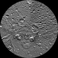 Click here for larger version of PIA12827 Unlabeled Dione Terrain Section