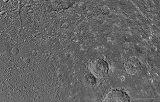 Click here for larger version of PIA12827 Unlabeled Romulus Terrain Section