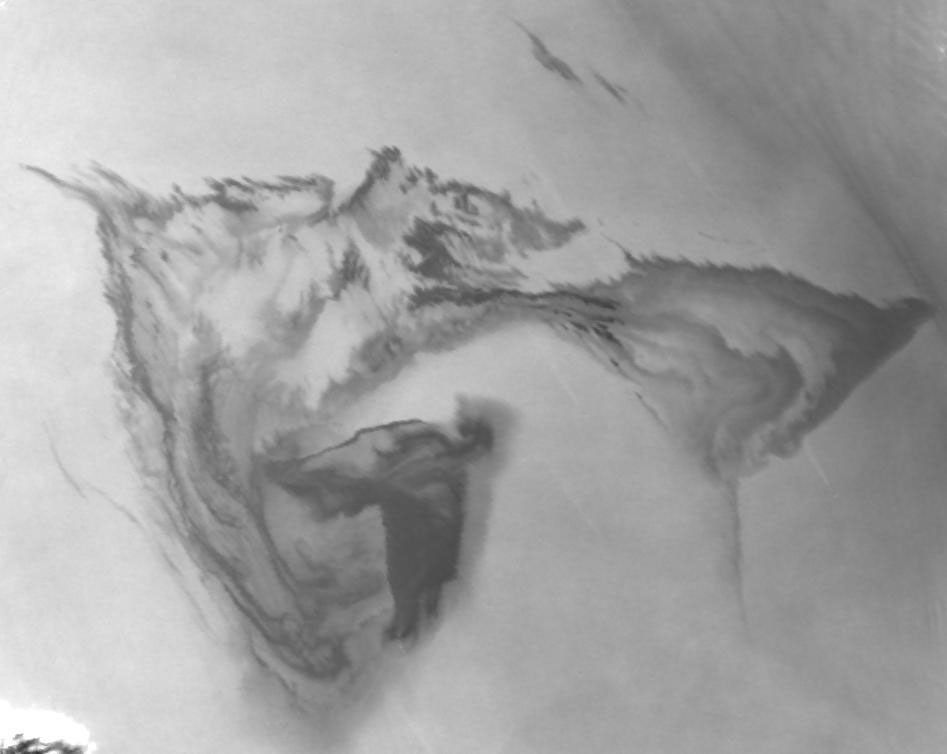 This image from NASA's Terra satellite was acquired on May 1, 2010. The red symbol indicates the approximate position of the Deepwater Horizon platform and the source of the oil slick which resulted in a significant oil spill in the Gulf of Mexico.