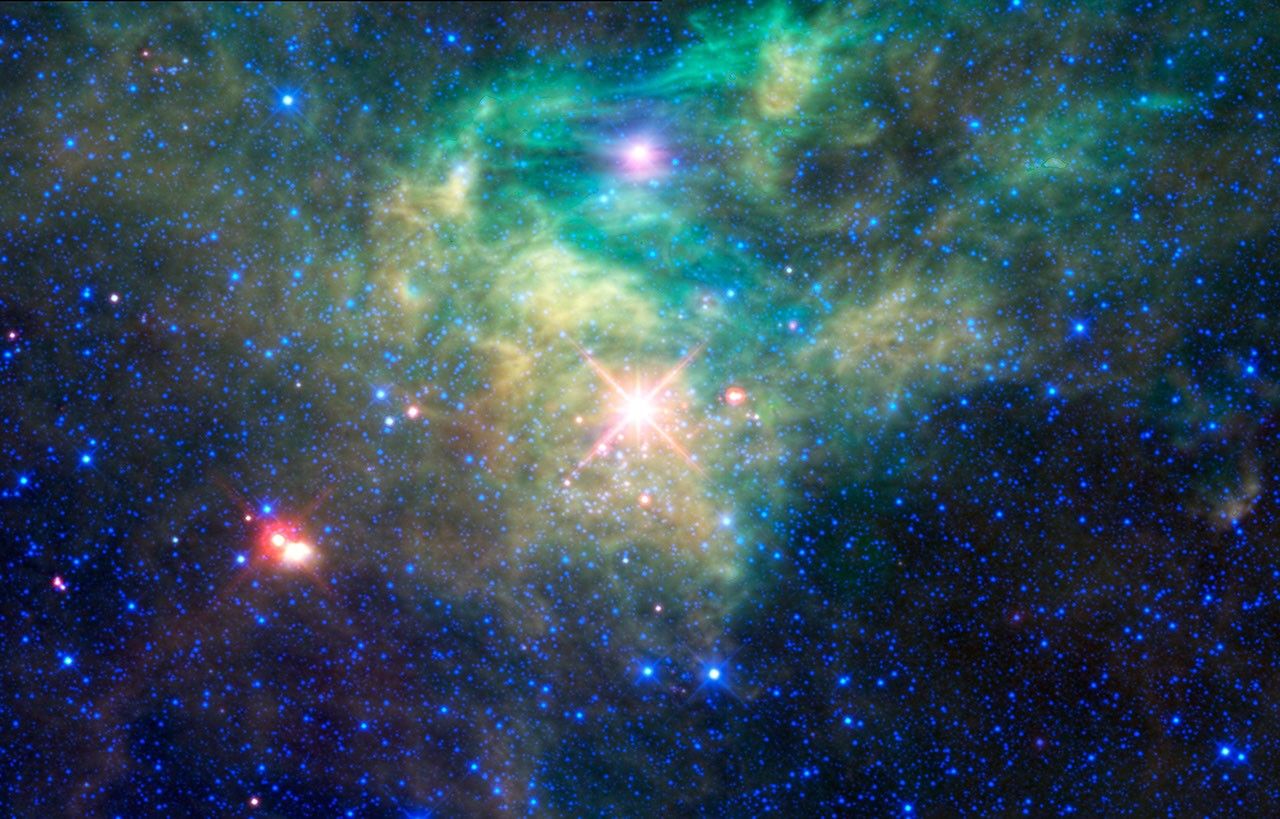 WISE Reveals a Hidden Star Cluster - NASA Science