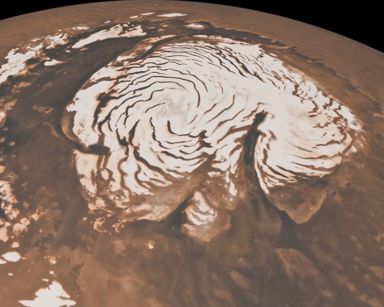 Northern Ice Cap of Mars - NASA Science