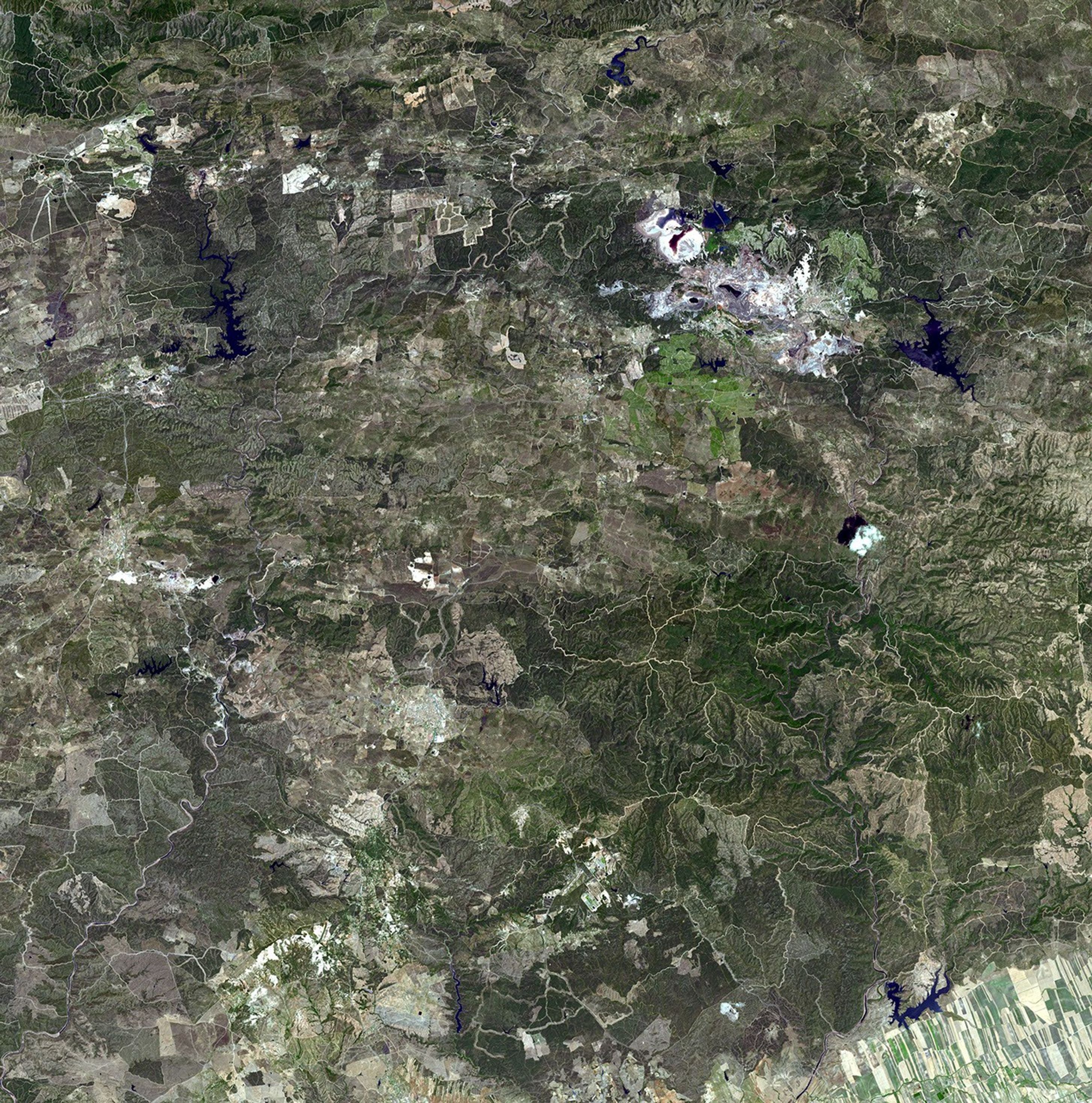 The Advanced Spaceborne Thermal Emission and Reflection Radiometer instrument aboard NASA's Terra spacecraft captured this image of the Rio Tinto river in southwestern Spain which originates in the Sierra Morena mountains of Andalusia.