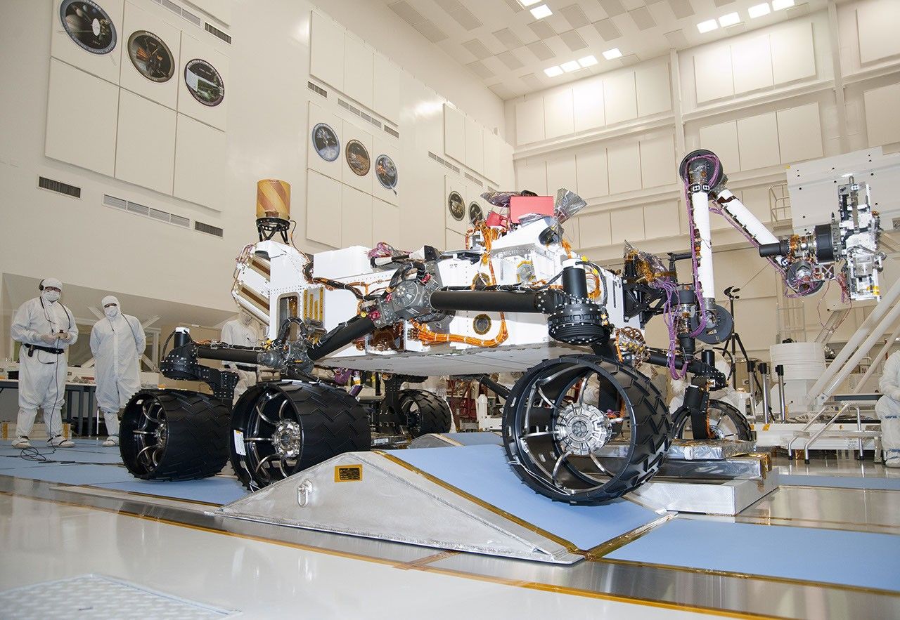 NASA's Next Mars Rover on a Test Drive - NASA Science