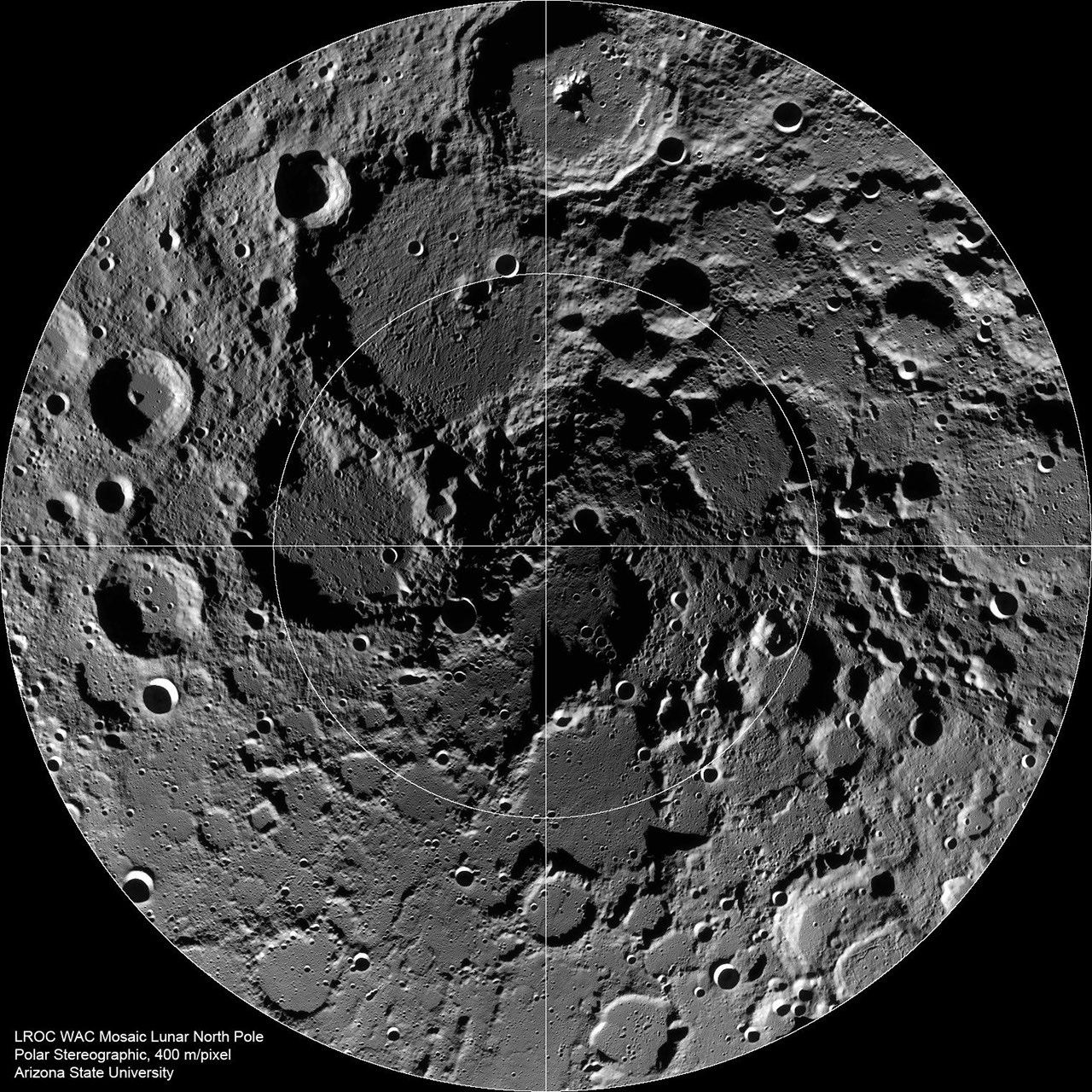 The Lunar North Pole - NASA Science