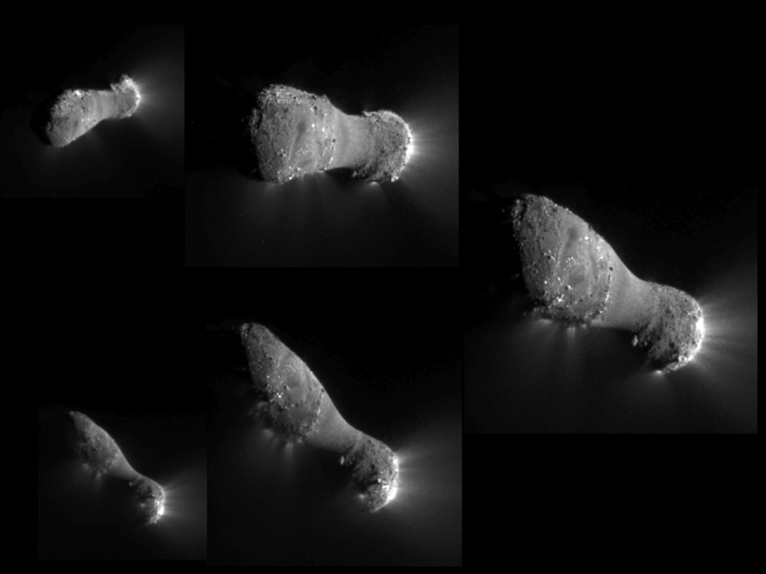 
			Flying Under Comet Hartley 2 - NASA Science			
