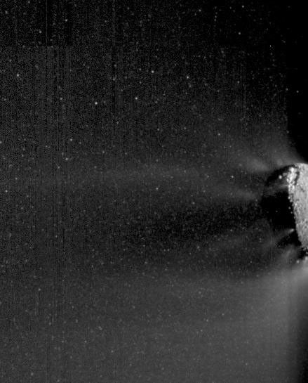 
			Icy Particle Spray - NASA Science			