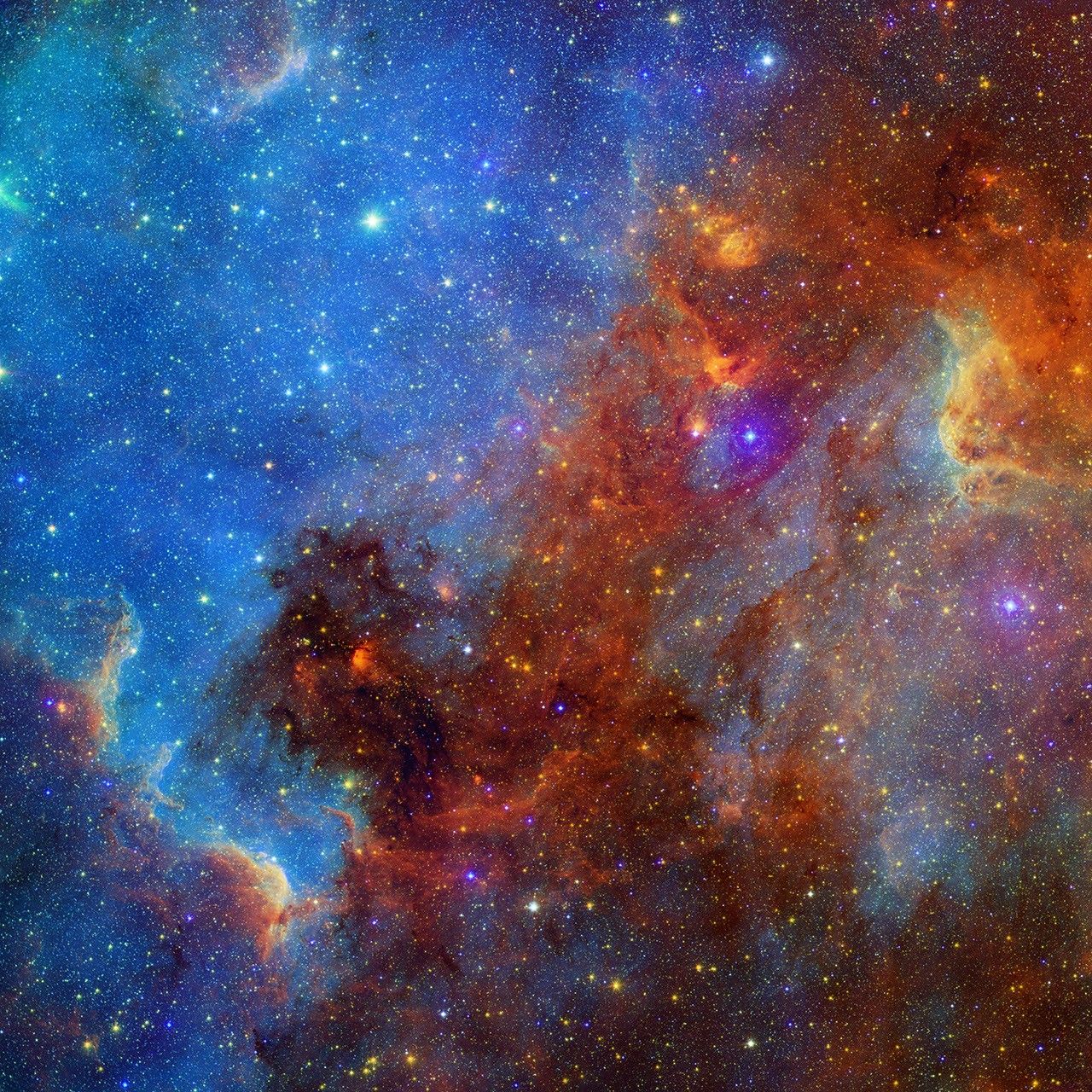 その他 nasa North America Nebula in Different Lights - NASA Science
