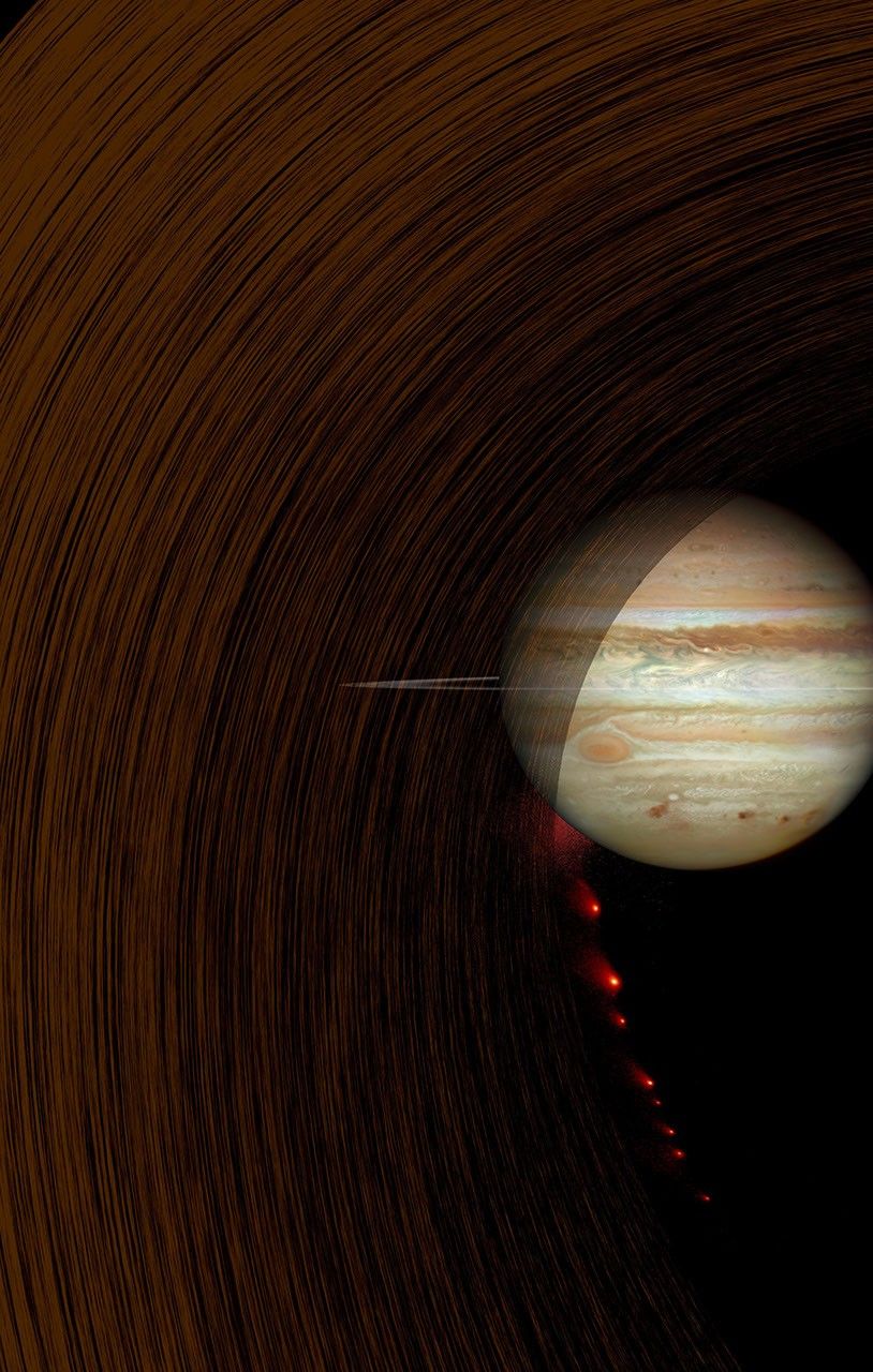 Comet Impact Into Jupiter (Artist's Concept) - NASA Science