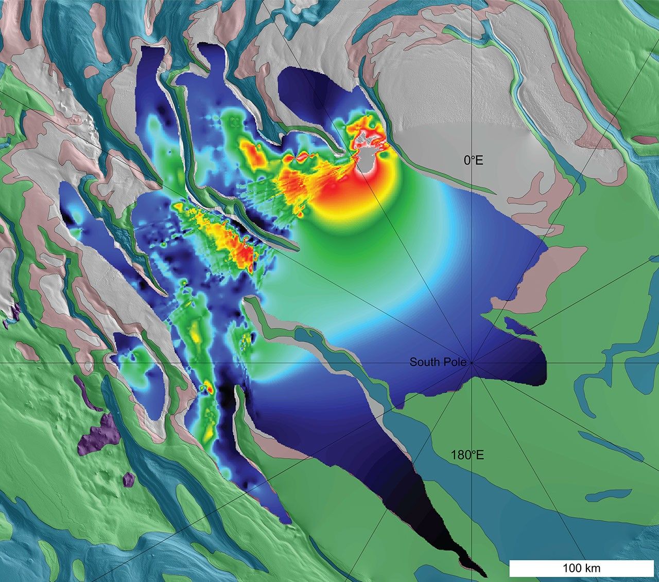 
			Thickness Map of Buried Carbon-Dioxide Deposit - NASA Science			