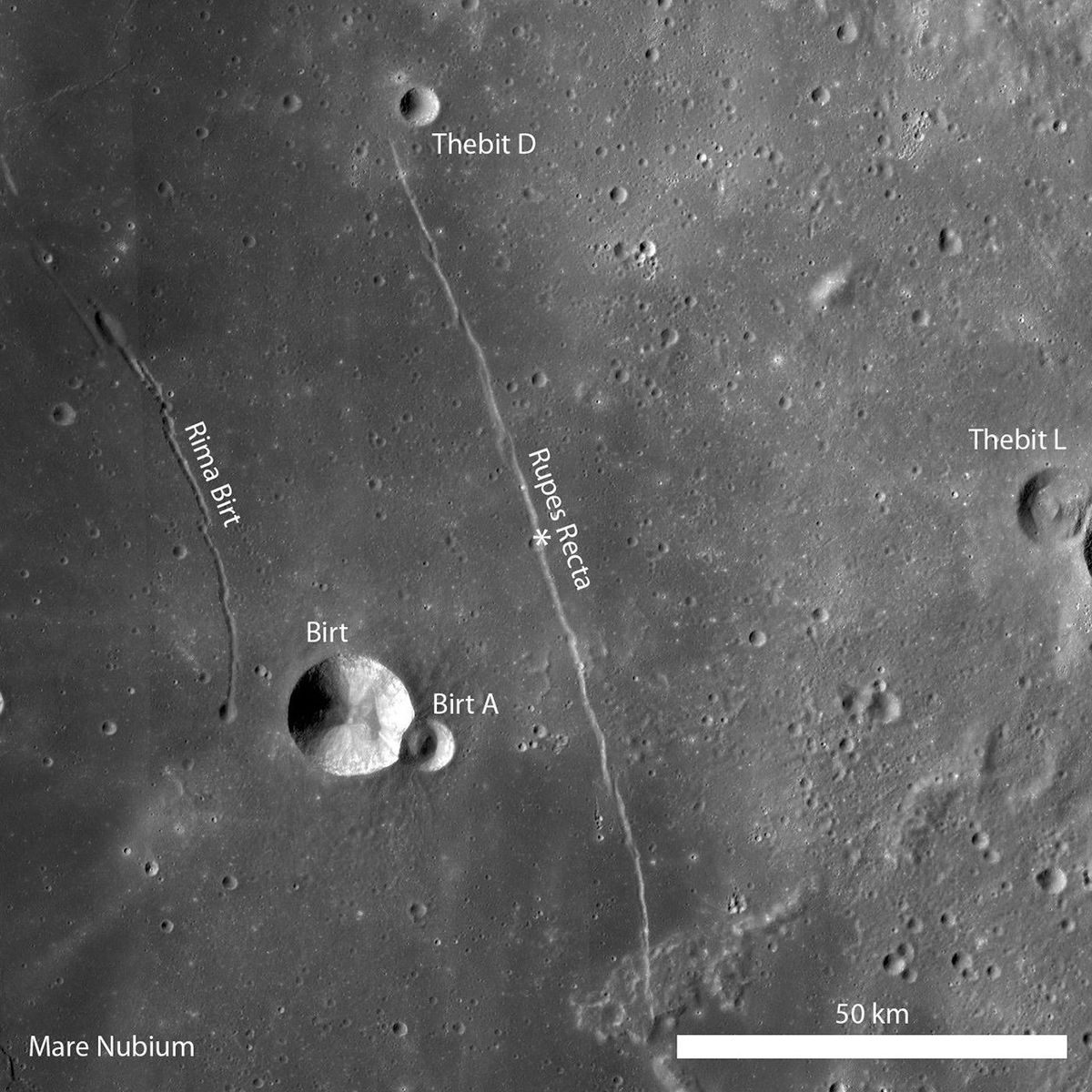 Rupes Recta - NASA Science