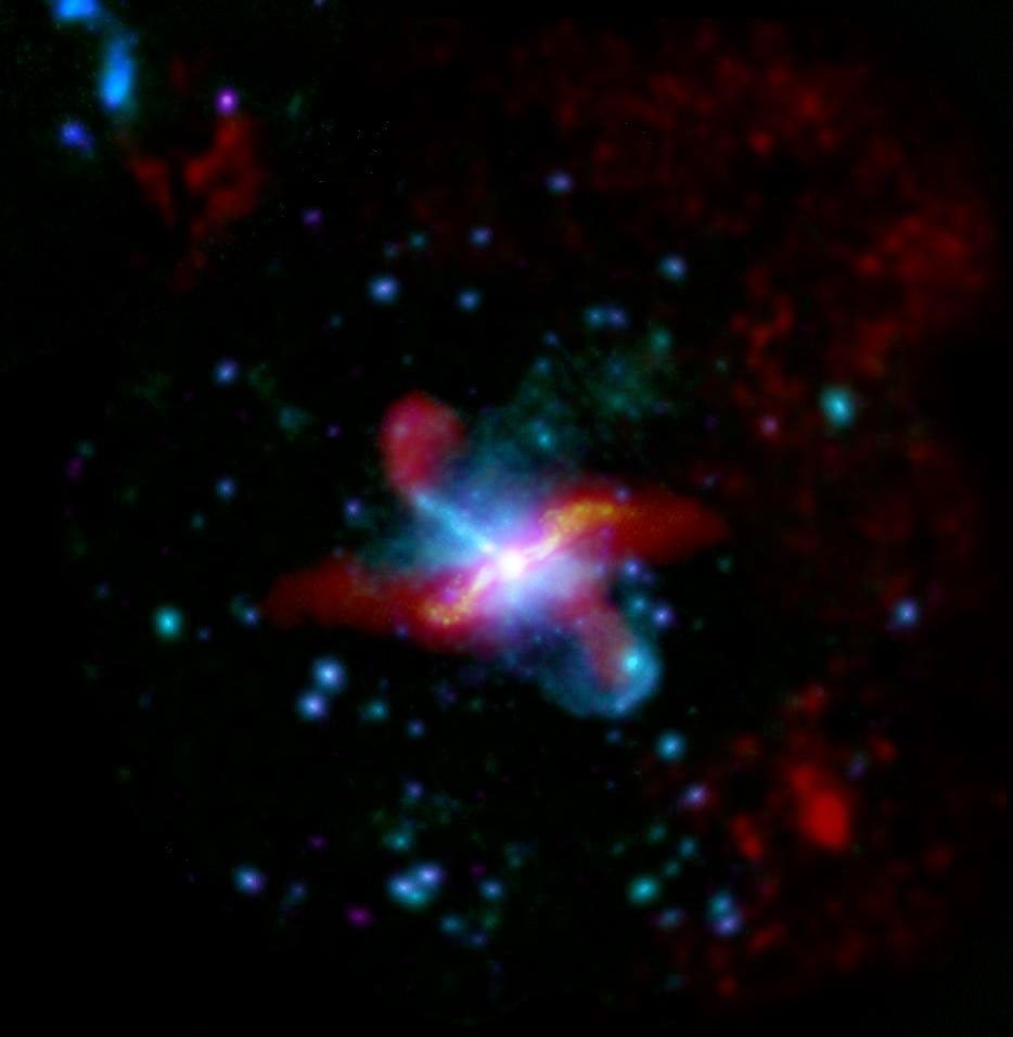 Inner structural features seen in this image from ESA's Herschel Space Observatory are helping scientists to understand the mechanisms and interactions within the galaxy.