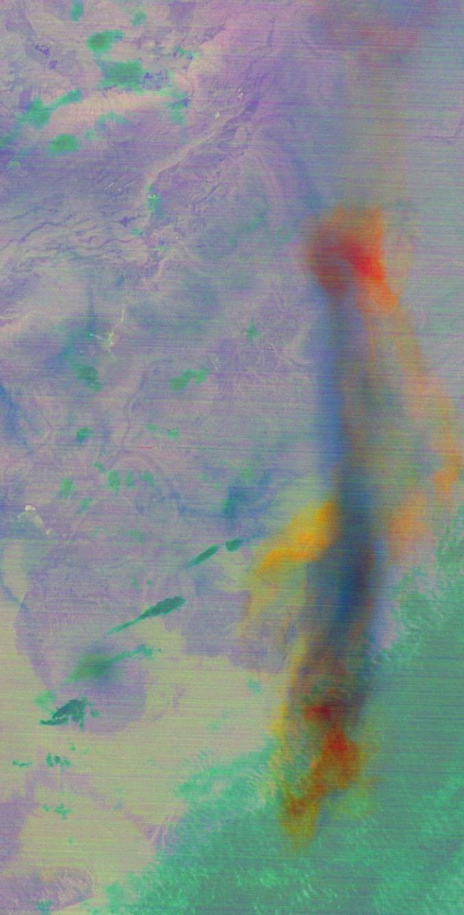NASA's Terra spacecraft acquired this image on June 2, 2012 of Sheveluch, one of the most active volcanoes on the Kamchatka peninsula, with frequent explosive events that can disrupt air traffic over the northern Pacific.