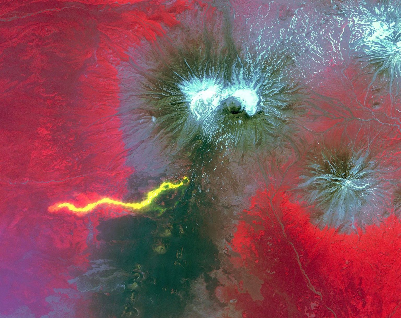 NASA's Terra Spacecraft Captures Russian Volcano Eruption - NASA Science
