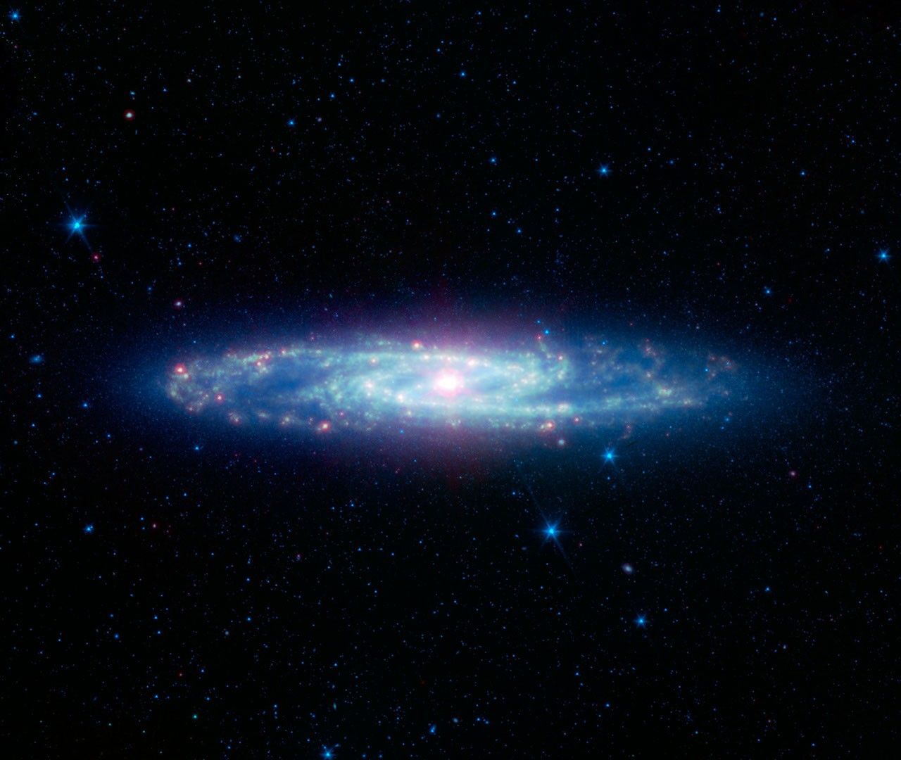 The Barred Sculptor Galaxy - NASA Science