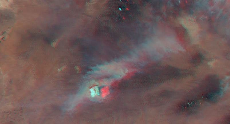 Pyrocumulus Clouds Tower Over Silver Fire in New Mexico - NASA Science