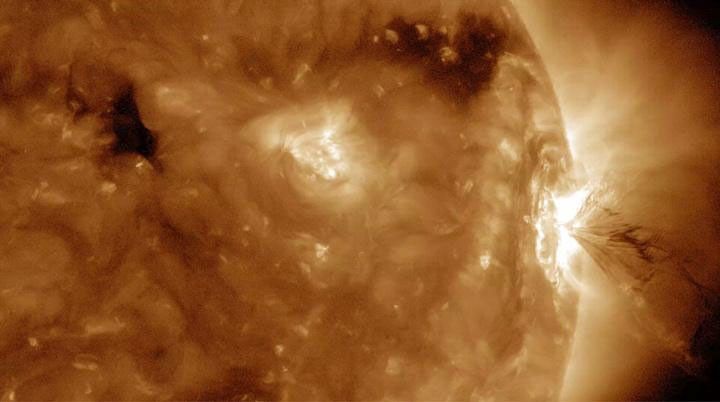 
			Solar Flares with some Flair - NASA Science			