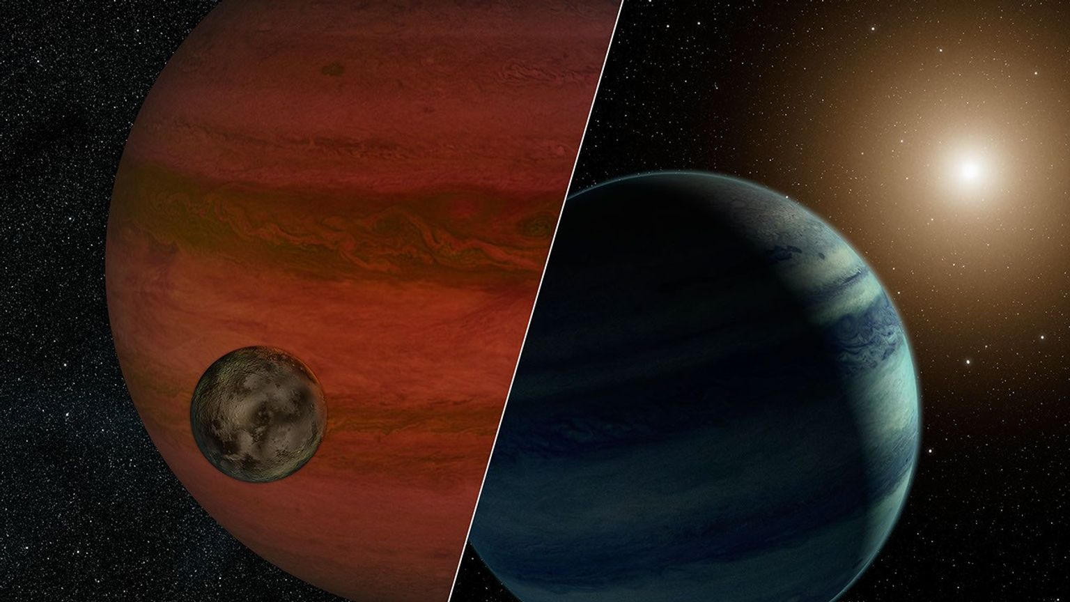 Researchers have detected the first 'exomoon' candidate -- a moon orbiting a planet that lies outside our solar system. Using a technique called 'microlensing,' they observed what could be either a moon and a planet -- or a planet and a star.
