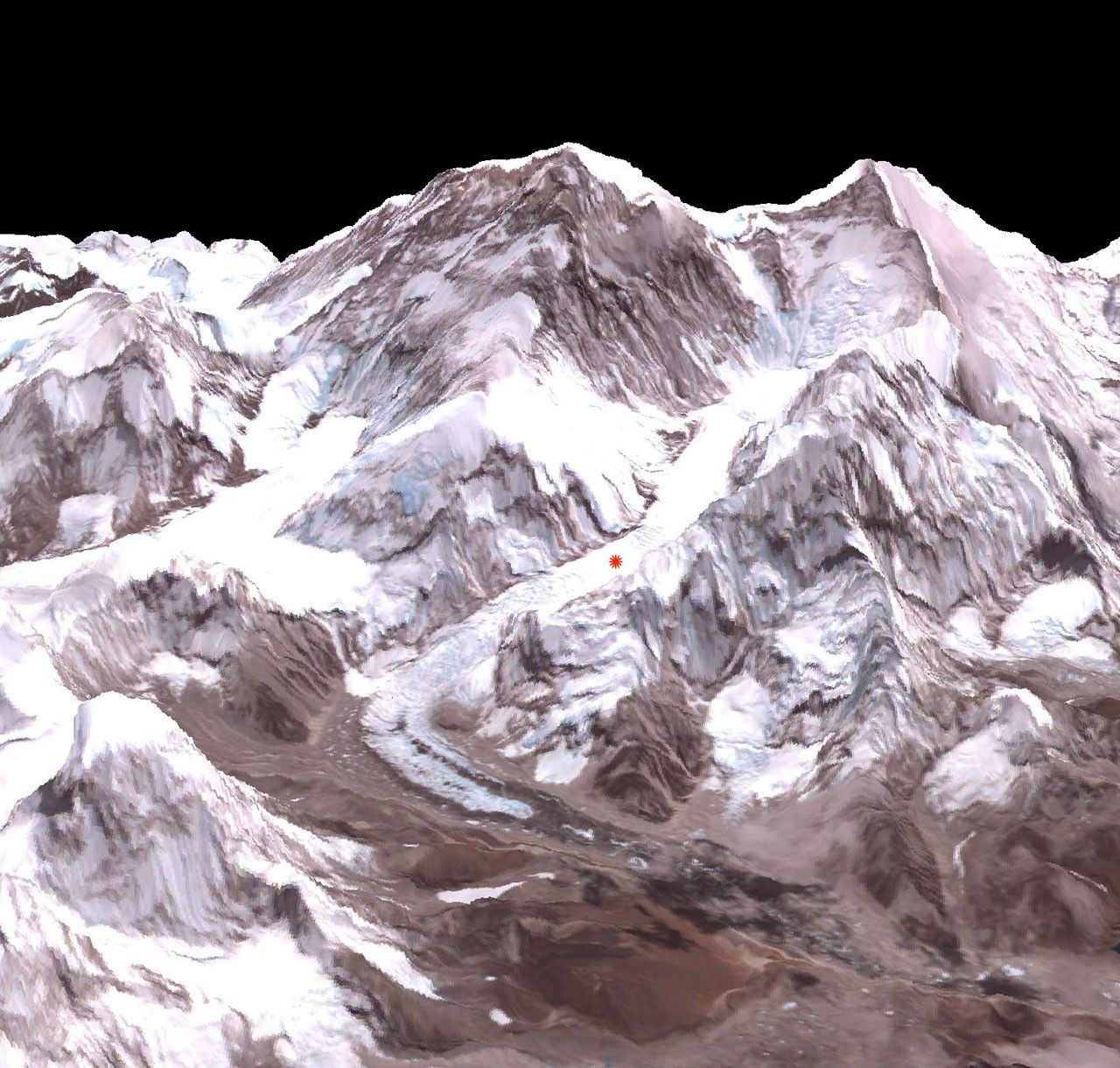 Deadly Everest Avalanche Site Spotted by NASA Spacecraft - NASA