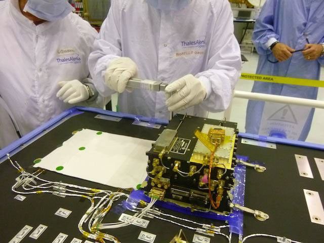 The European Space Agency's ExoMars Trace Gas Orbiter, being assembled in France for a 2016 launch opportunity, will carry two Electra UHF relay radios provided by NASA.