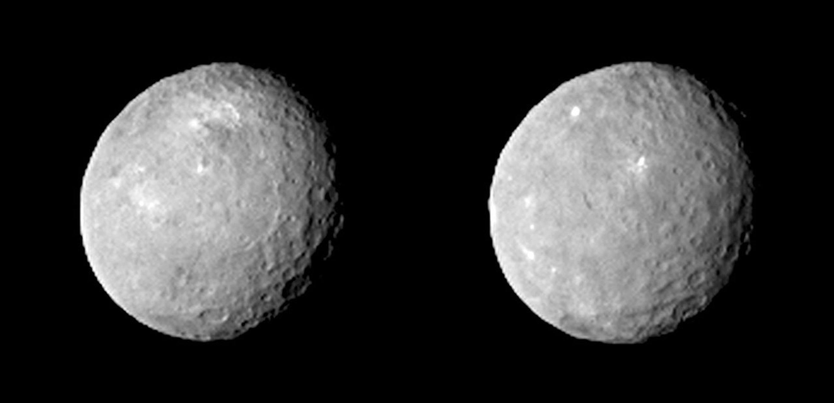 
			Dawn Approaches: Two Faces of Ceres - NASA Science			