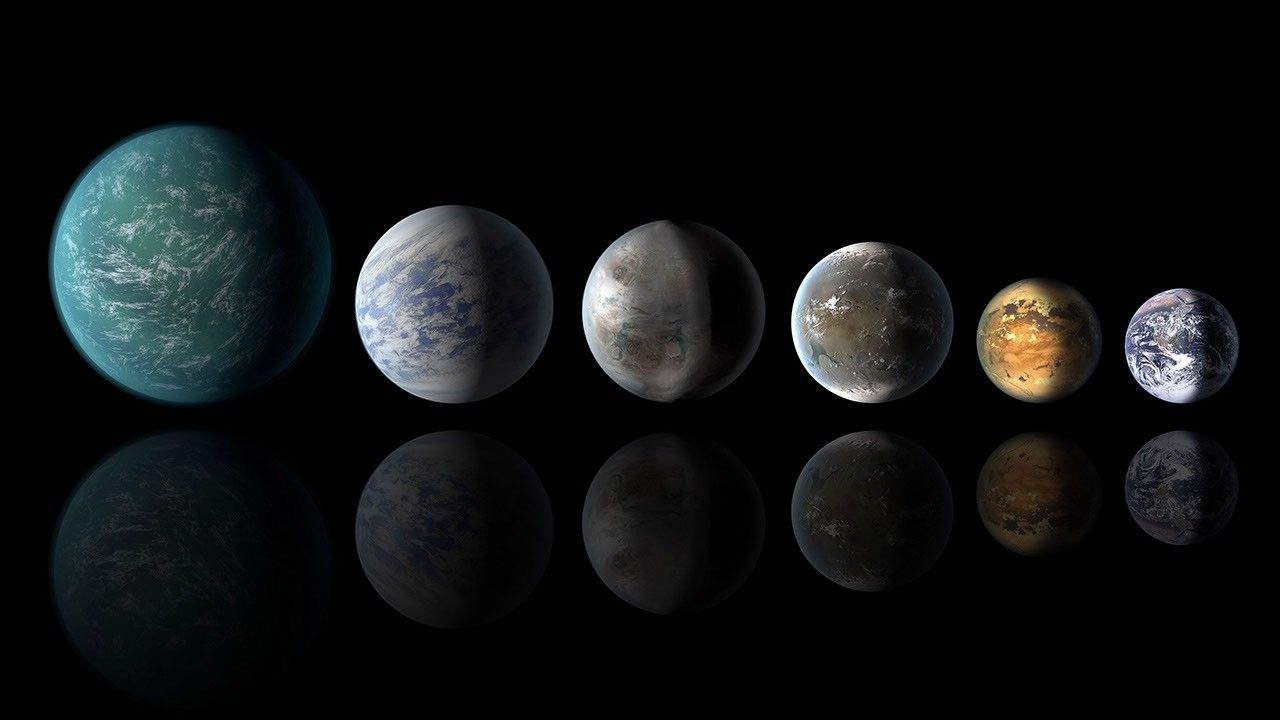 その他 Planets [Analog] Pantheon of Planets Similar to Earth (Artist's Concept) - NASA Science