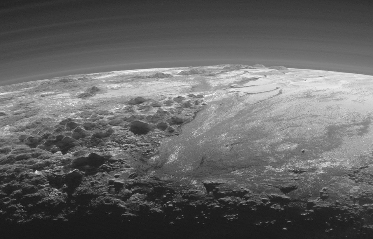 Closer Look: Majestic Mountains and Frozen Plains - NASA Science