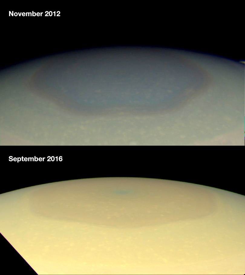 Changing Colors in Saturn's North - NASA Science